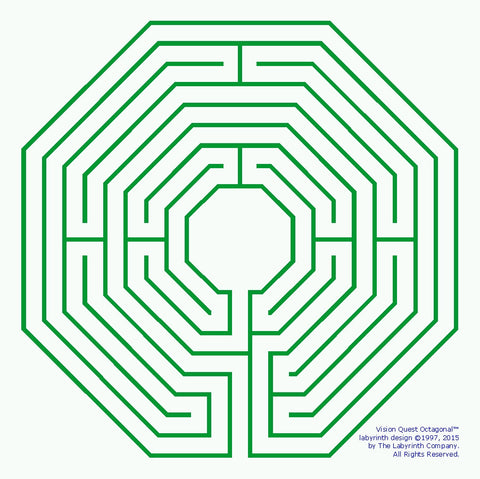 Vision Quest Octagonal Design - LabyrinthCompany.com