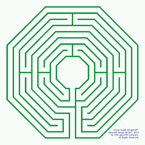 Vision Quest Octagonal Design - LabyrinthCompany.com