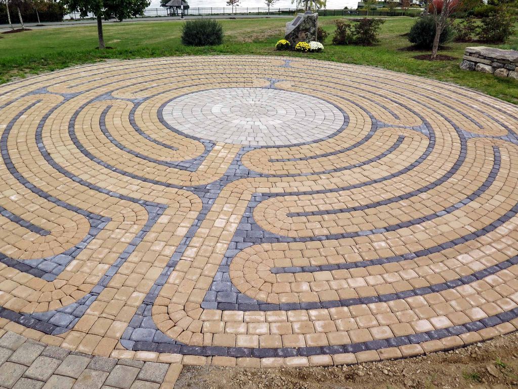 Vision Quest™ paver brick labyrinth kits from The Labyrinth Company
