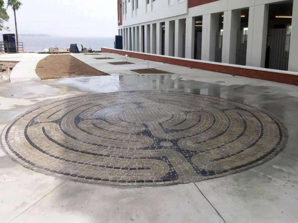 St. Paul™ paver brick labyrinth kits from The Labyrinth Company