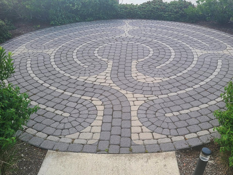 Chelsea™ paver brick labyrinth kits by The Labyrinth Company