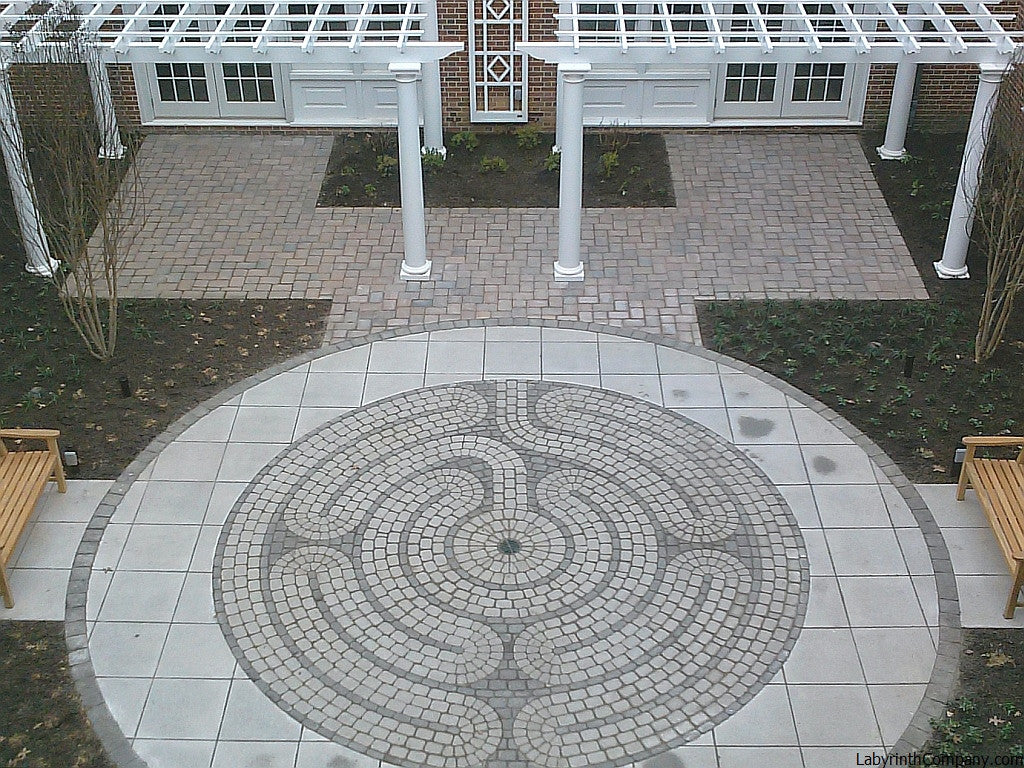 Chelsea™ paver brick labyrinth kits by The Labyrinth Company