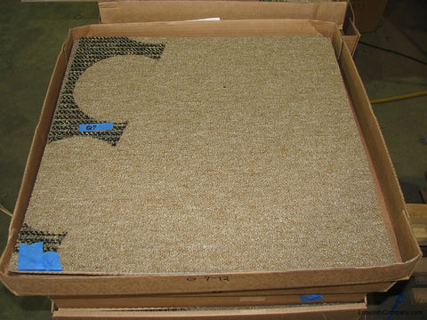 Carpet Tile for Labyrinth in packing case