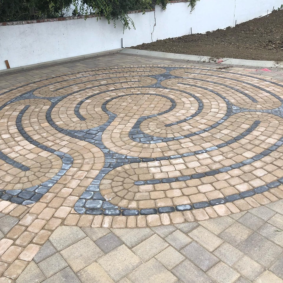 Chelsea™ paver brick labyrinth kits by The Labyrinth Company