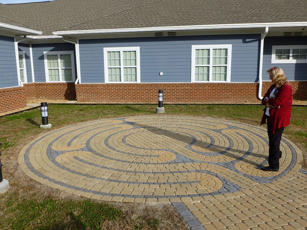 Chelsea™ paver brick labyrinth kits by The Labyrinth Company
