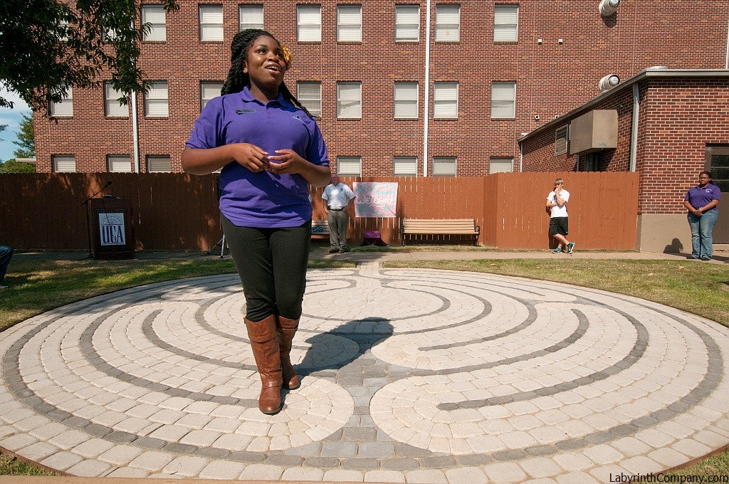 Chelsea™ paver brick labyrinth kits by The Labyrinth Company