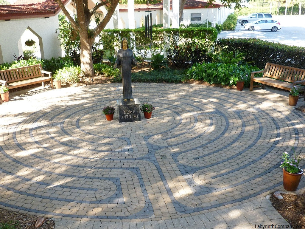 Vision Quest™ paver brick labyrinth kits from The Labyrinth Company