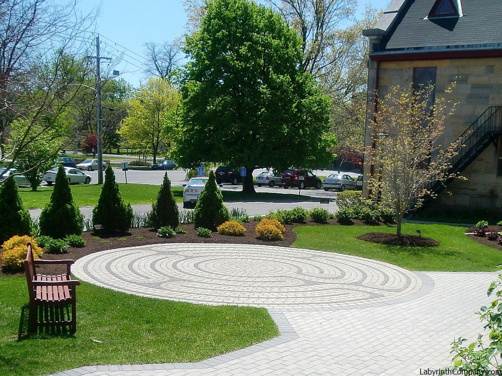 Chelsea™ paver brick labyrinth kits by The Labyrinth Company