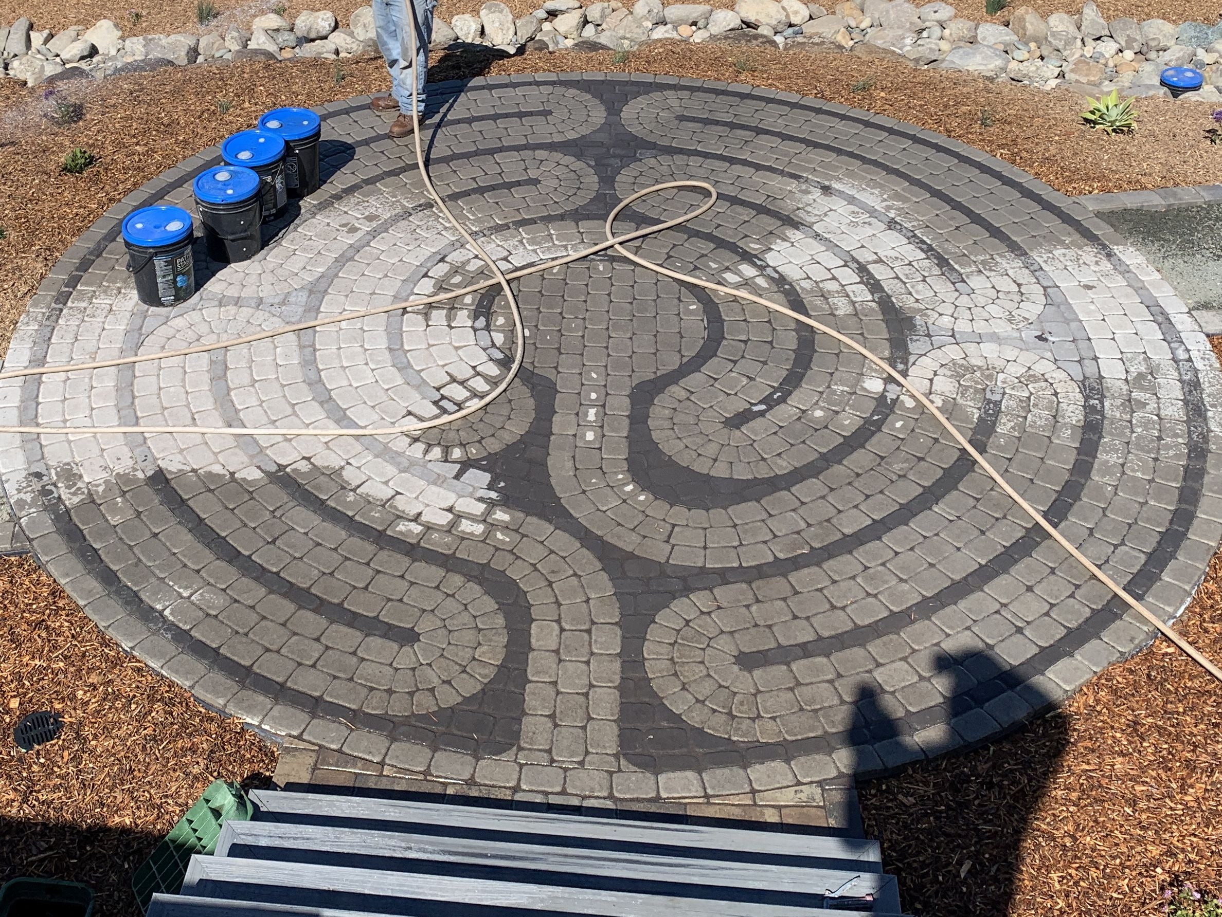 Chelsea™ paver brick labyrinth kits by The Labyrinth Company