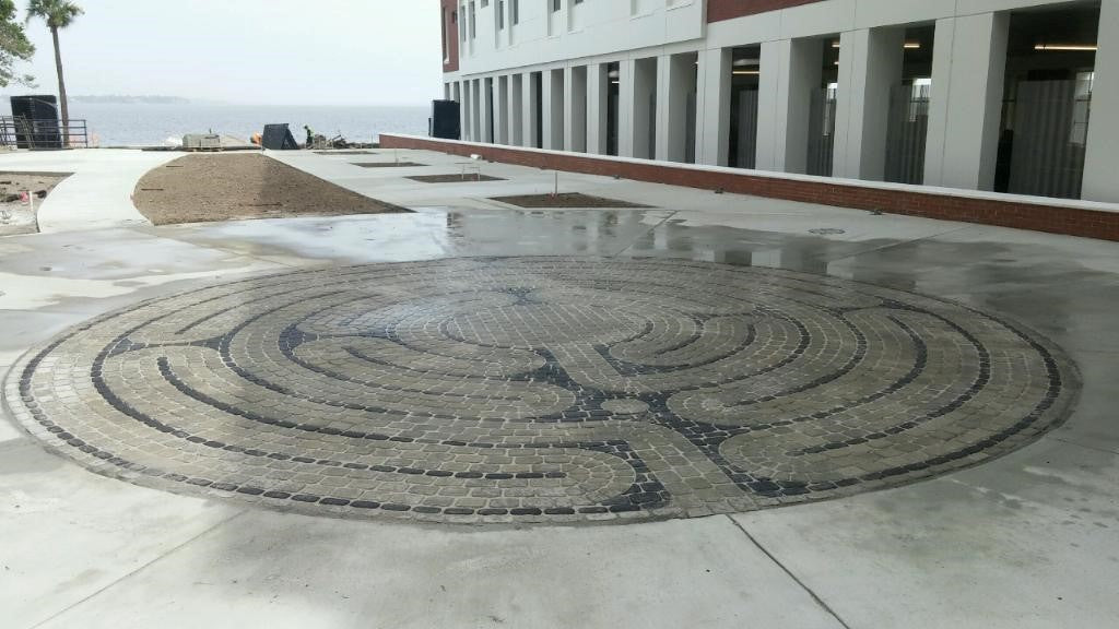 St. Paul™ paver brick labyrinth kits from The Labyrinth Company