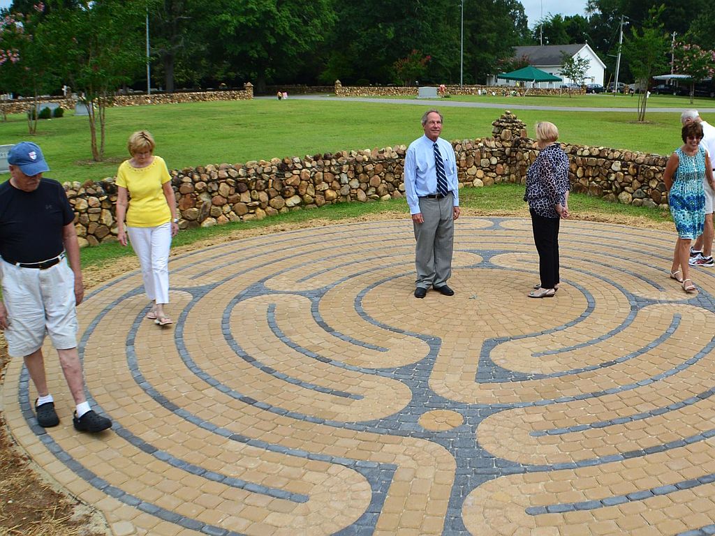 St. Paul™ paver brick labyrinth kits from The Labyrinth Company
