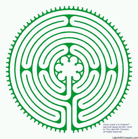 Vision Quest a la Chartres Design - LabyrinthCompany.com